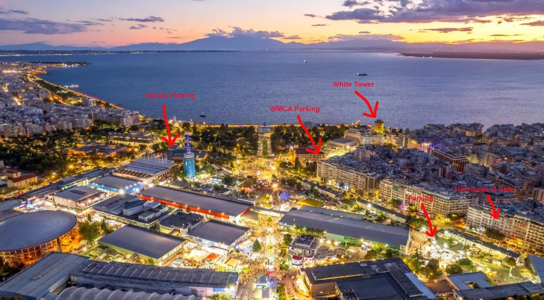 Atelier Poly - Two Bedroom Apartment For 5 Persons -50M To Metro Sintrivani Station- 6Th Floor Plain View - Center - Thessaloniki